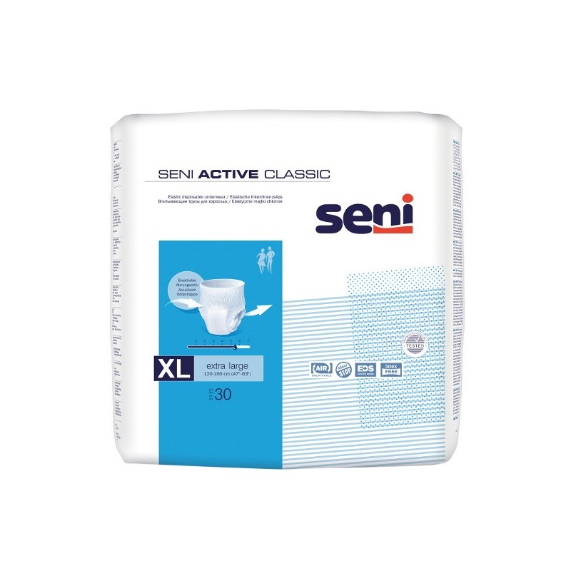 Chilot Seni Active Classic Extra Large XL, 30 buc