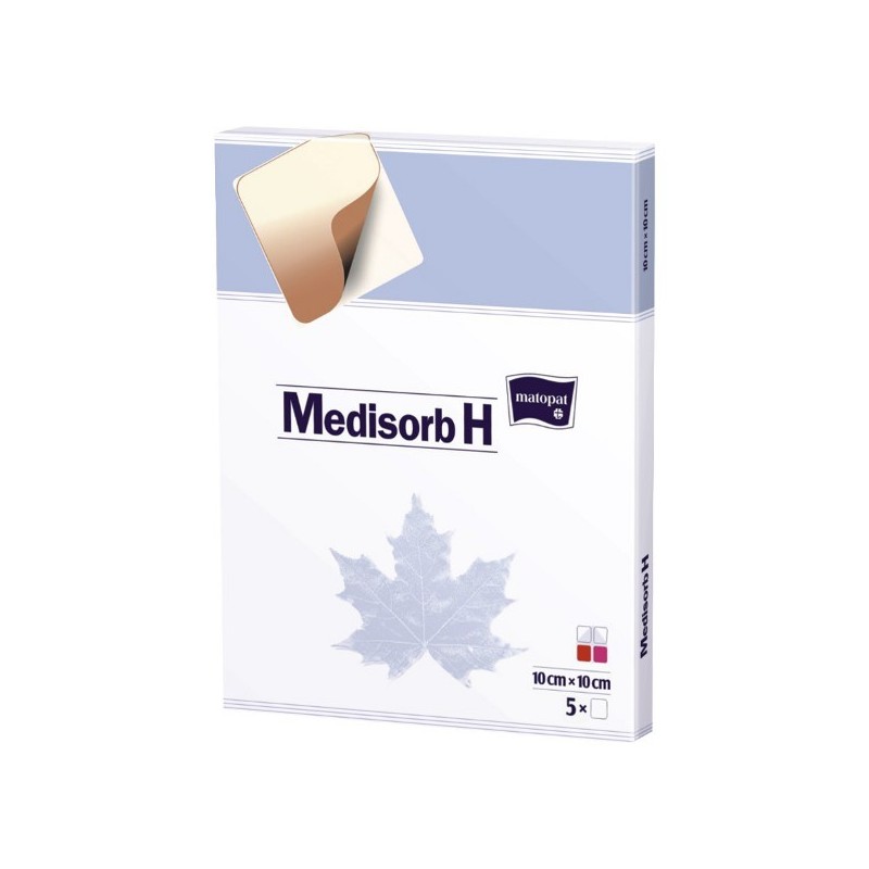 Medisorb H pansament cu hidrocoloid, 10x10 cm, 5 buc