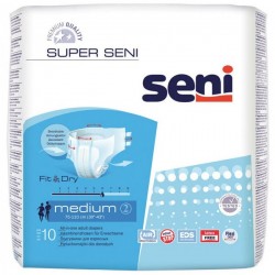 Scutece Super SENI Air, Medium, M 10buc, 6 picaturi