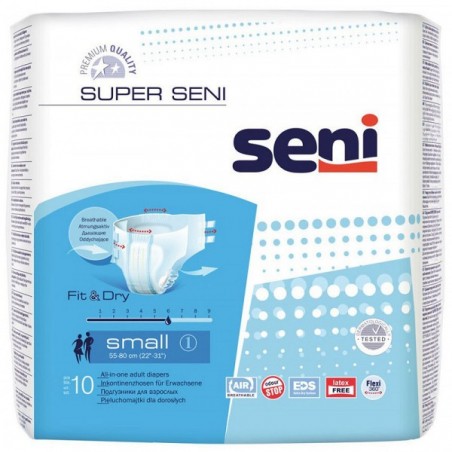 Scutece Super SENI Air Small Nr 1 10buc