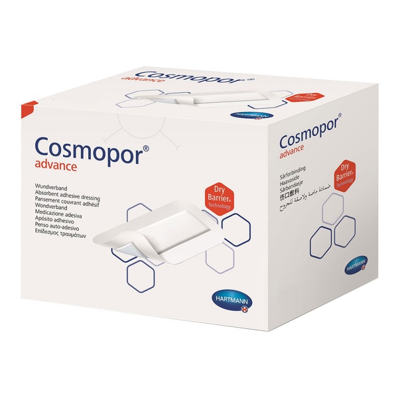 Cosmopor Advance plasture steril, 20x10cm, Hartmann, 25buc
