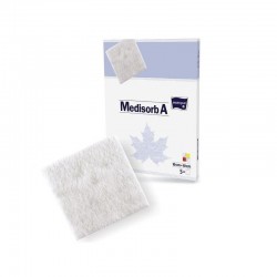 Medisorb A, pansament steril cu alginat de calciu, 10x10 cm, 5 buc, Matopat
