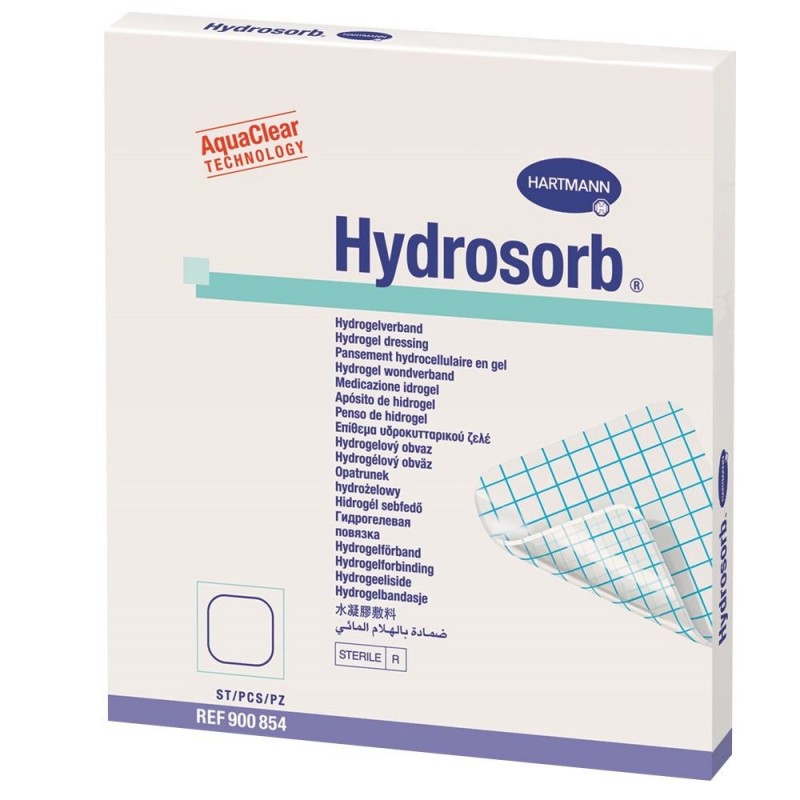 Pansament cu hidrogel Hydrosorb 20x20cm 3buc Hartmann