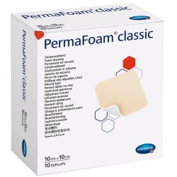 Hartmann Permafoam Classic Pansament din spuma poliuretanica 10x10cm 10 buc
