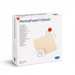 Permafoam Classic Pansament din spuma poliuretanica 20x20cm 10 buc Hartmann