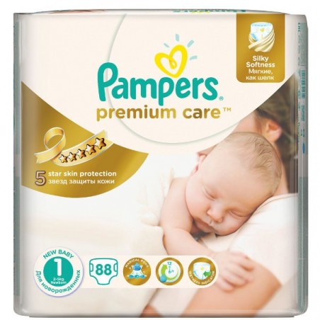 Scutece Pampers Premium Care Nr 1 78 buc 2-5kg