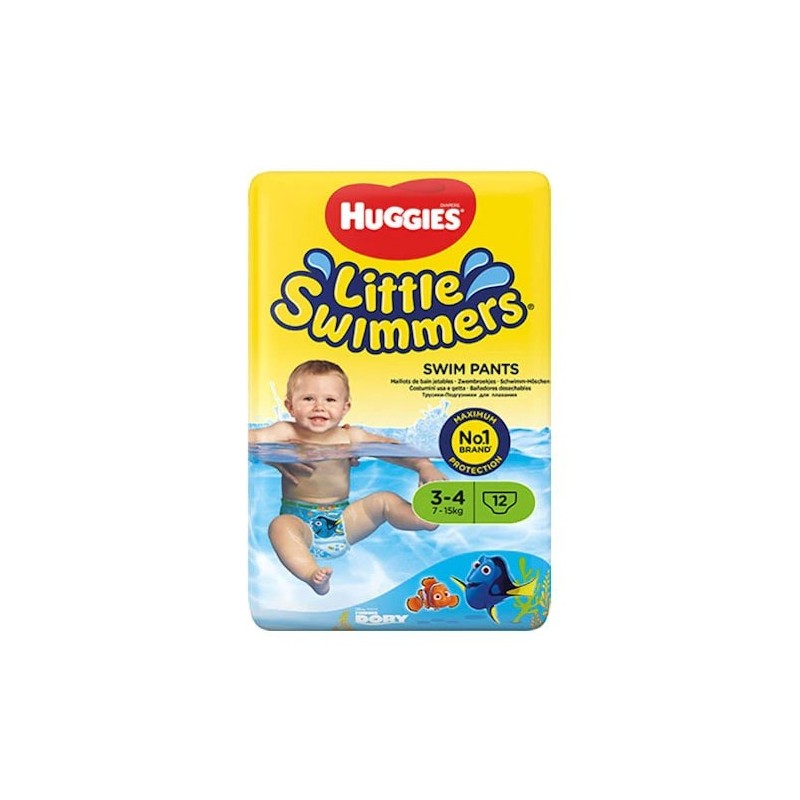Scutece inot, Huggies Little Swimmers, S, (7-15kg)