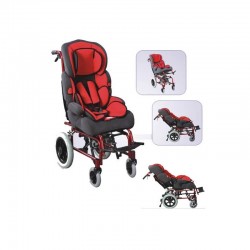 Carucior cu rotile multipozabil, transport copii handicap, FS258LBYGP