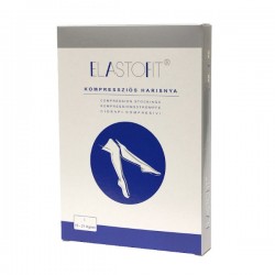 Ciorapi compresivi antivarice ElastoFit AG, grad 1 de compresie, 15-21 mmHg, varf inchis