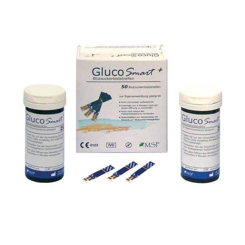 Teste glicemie GlucoSmart Plus 50 bucati