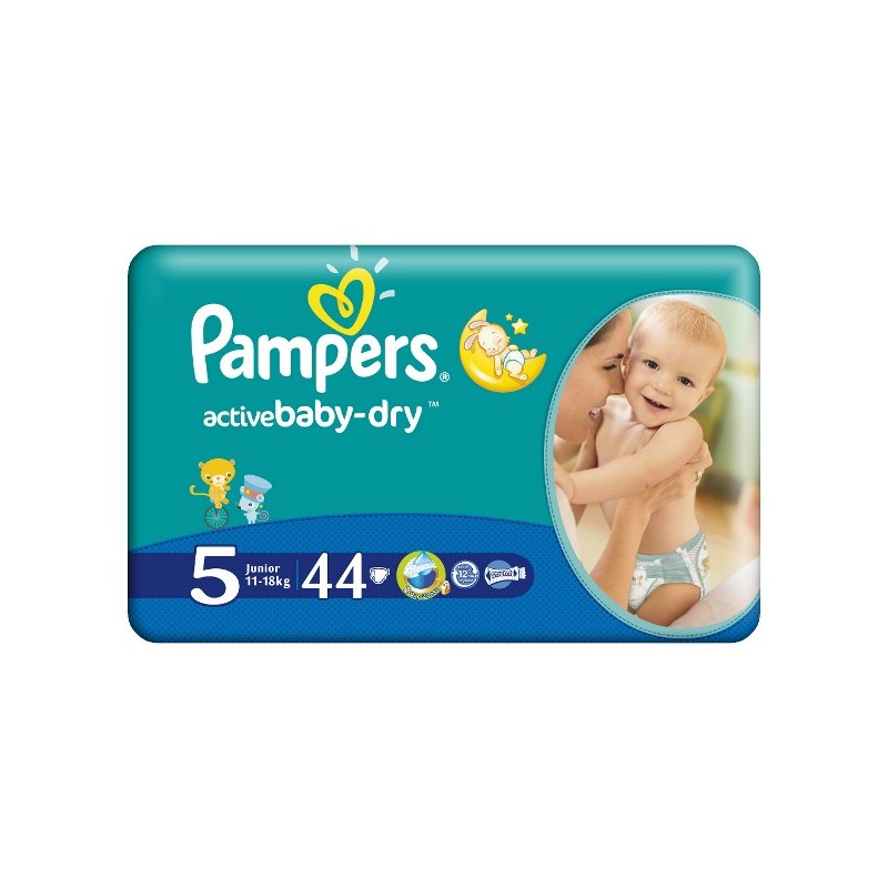 Scutece Pampers Active Baby Junior Nr 5 44buc