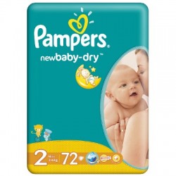 Scutece Pampers New Baby Mini Nr 2 72buc