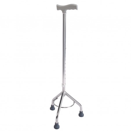 Baston ortopedic cu trei picioare reglabil din aluminiu RX926
