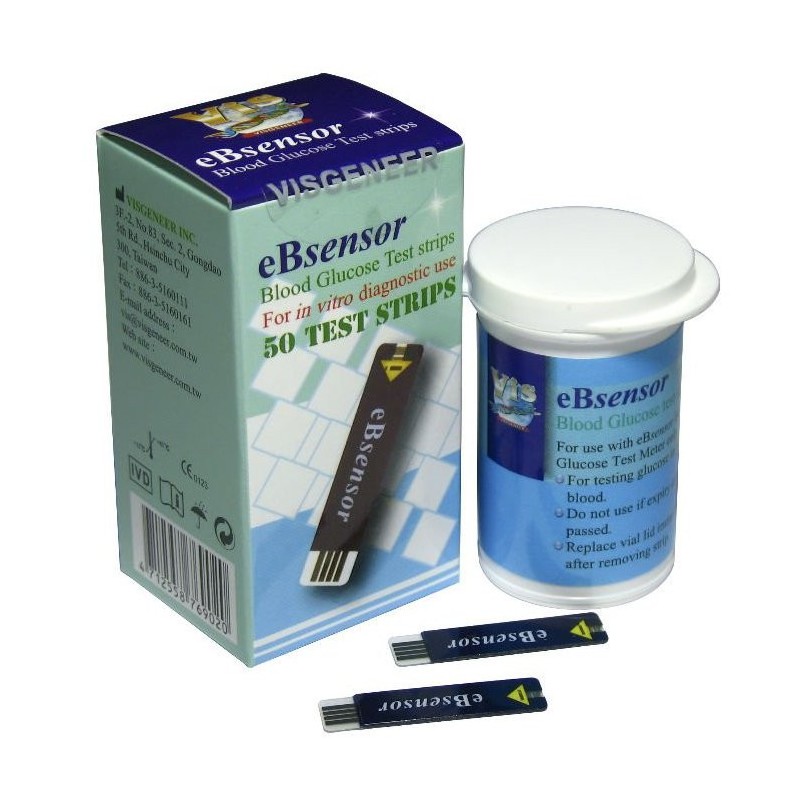 Teste de glicemie pentru glucometru eBsensor 50buc