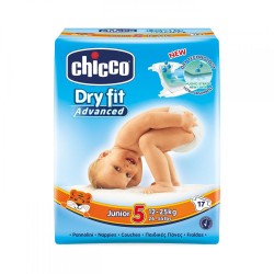 Chicco Scutece Dry Fit Junior Nr 5 (12-25 kg) 17 buc