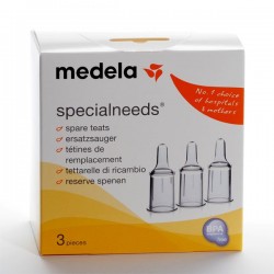 Set Tetine Speciala Medela Special Needs Feeder rezerva 3 buc